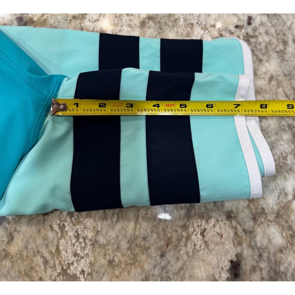 Hurley Phantom Mens 31 Board Shorts Teal Aqua Colorblock CJ5090-323 Surf Trunks - Picture 10 of 11